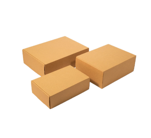 Caja corrugada rectangular x6