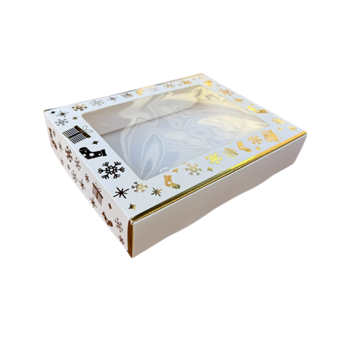 Caja con ventana para velas